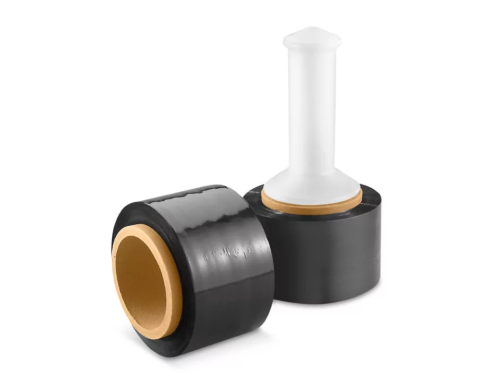 80 Gauge – 5” x 1,000′ Banding Wrap BLACK