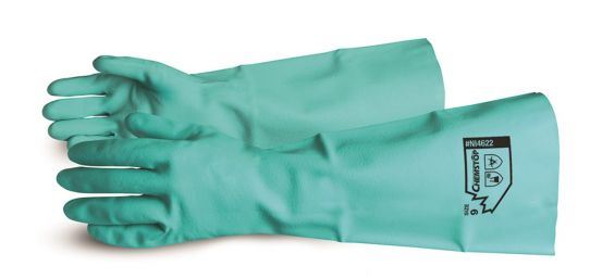 XX-Large Nitrile Chemical Resistant Gloves-22 mil